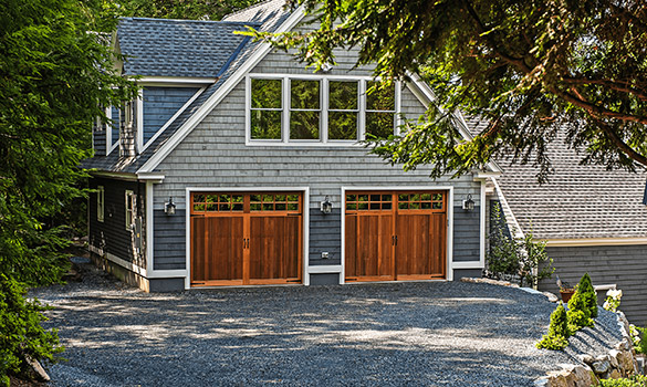 Overlay Carriage House Garage Doors